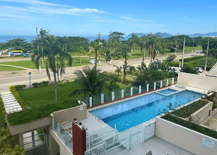 Doce Lar de Bertioga Indaiá - Frente Mar e Vista Mar Apartamento
